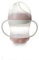 Thermobaby - Auslaufsicherer Becher für Babys, 180 ml, mit weichem Silikonauslauf – ergonomische Griffe – hygienischer Deckel – leicht zu reinigen – puderrosa