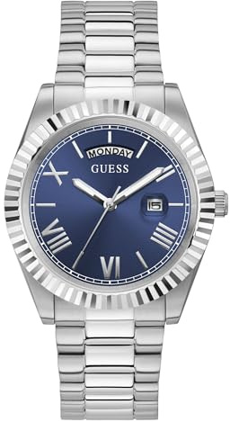 Guess Analog GW0265G7, Silber, 42, GW0265G7