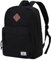VX VONXURY Schulrucksack Damen Herren, Leichter College-Rucksack, Wasserabweisend 15.6 Zoll Laptop Daypack Tagesrucksack für Teenager Jungen und Mädchen Reisen Arbeit Schwarz