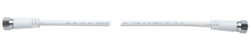 Axing MAK 040-80 doppelt geschirmtes Patch-Kabel Koaxialkabel Class A mit F-Stecker 0,40 m