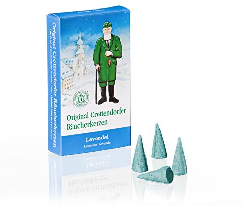 Crottendorfer - Coni di incenso, fragranza: lavanda, quantità: 24 pezzi, taglia: M, Made in Germany