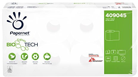 Papernet 409045 Toilettenpapier Superior Bio Tech weiß