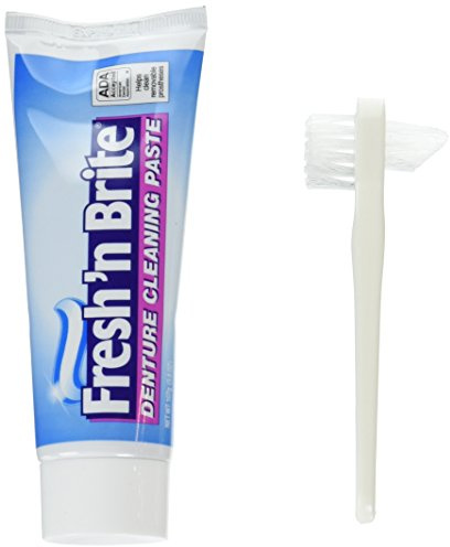Fresh 'N Brite protesi pulizia pasta, 107,7 gram (confezione da 2)