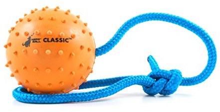 The Nero Ball Classic TM - K-9 Ball On a Rope Reward and Exercise Toy - Police K-9 - Schutzhund