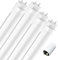 JESLED Tubos fluorescentes LED T8 G13 de 60 cm, sin parpadeo, 9 W, 1485 lúmenes (165 lm/W), luz blanca fría de 6000 K, lámpara fluorescente con arranque para garaje, taller, iluminación bajo