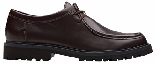 Clarks Homme Berwick Seam, Cuir Marron, 47 EU