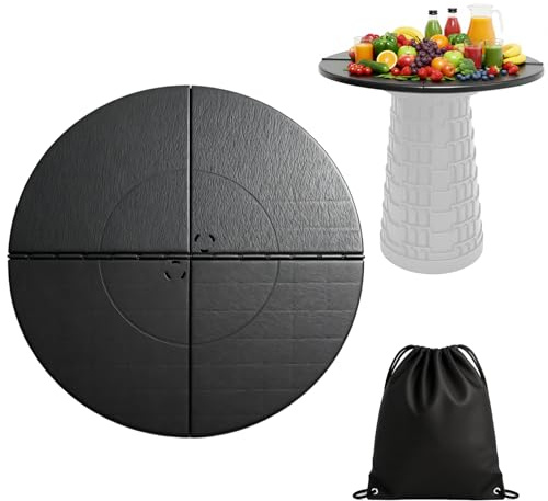 Flixyticy Taburete Plegable portátil Mejorado con Respaldo, Asiento telescópico Plegable para Adultos, Camping, Pesca, Senderismo, barbacoas, Exterior, Altura 45 cm (Tablero)