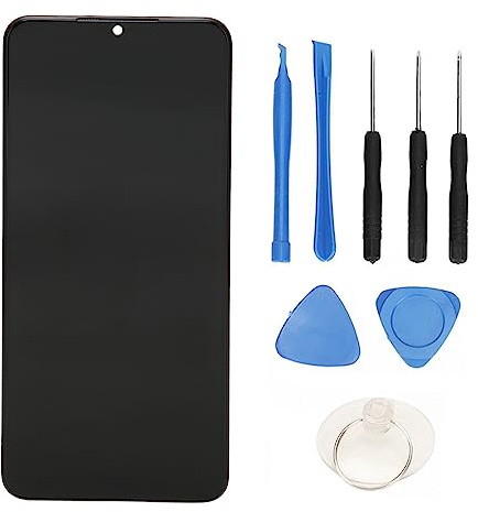 KIMISS Assemblaggio Touch Screen Digitalizzante Display LCD con Frame A04 A045 - Kit di Sostituzione dello Schermo Adatto con Strumenti di Riparazione Schermi per Telefoni Cellulari