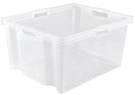 keeeper Aufbewahrungsbox, Multi-Box XXL, Polypropylen, 44 l, Franz, Transparent