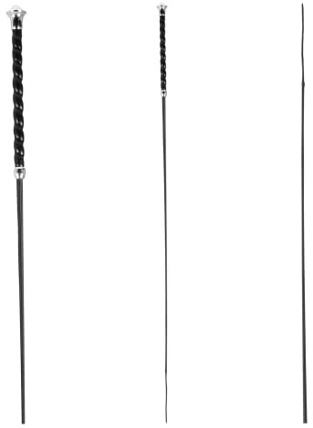 WALDHAUSEN Dressurgerte - Classic, 120 cm, schwarz