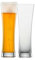 SCHOTT ZWIESEL Weizenbierglas Beer Basic 0,5 l (2er-Set), geradlinige Weizengläser für Weizenbier, spülmaschinenfeste Tritan-Kristallgläser, Made in Germany (Art.-Nr. 120013)