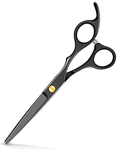 GeekerChip Haarschere,haarschere friseurschere,Extra scharfe Friseurschere-scharfer und präziser Schnitt,Perfekter Haarschnitt für Damen und Herren