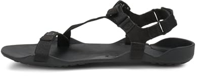 Xero Shoes Women's Z-Trek, Barefoot Hiking Sandals, Black, 8