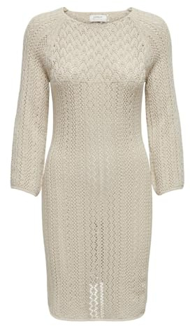 ONLY Abito da Donna in Maglia, Grigio., XXS