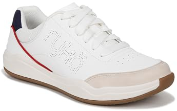 Ryka Womens Courtside Pickleball Sneakers White/Navy 10 W