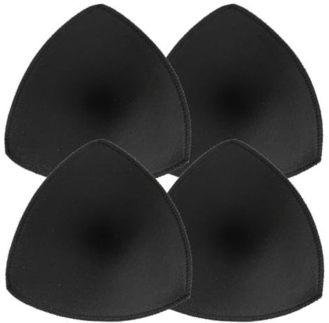 Mozeat Lens Almohadillas para sujetador, almohadillas para sujetador, almohadillas para bikini, relleno de sujetador, push up, resistente al agua, insertos de ropa interior, almohadillas extraíbles