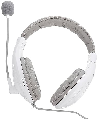 DIYEAH Cuffie Gaming Stereo Leggere con Microfono per Pc e Smartphone Design Over Ear Suono e Comfort Ottimale Film e Videochiamate