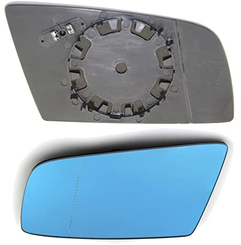 TarosTrade 57-0590-L-45889 Spiegelglas Heizbar Blaues Links