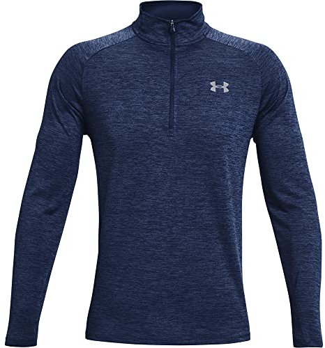 Under Armour Herren Tech 2.0 1/2 Zip,Marine Blau (409),S