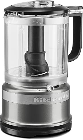 KitchenAid 5 Cup Food Chopper KFC0516CU, Contour Silver