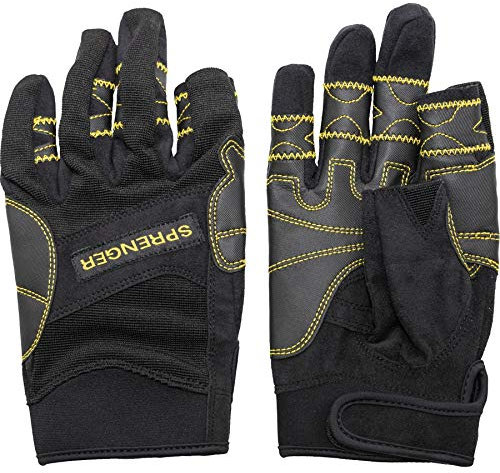 Sprenger Segelhandschuhe Regatta Sporthandschuhe 2-Finger-frei, Größe:XS