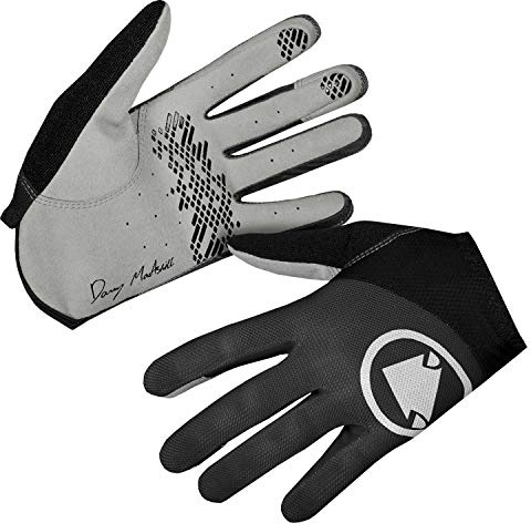 Endura Hummvee Lite Icon Guantes de Ciclismo para Hombre, Negro, S