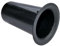 AERZETIX - C52252 - Port bassreflexrohr für Lautsprecher - für öffnung Ø95mm - Kragen: Ø 108mm - schwarz - für Lautsprecher subwoofer gehäuse - aus Kunststoff