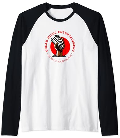 Microphone en main Manche Raglan