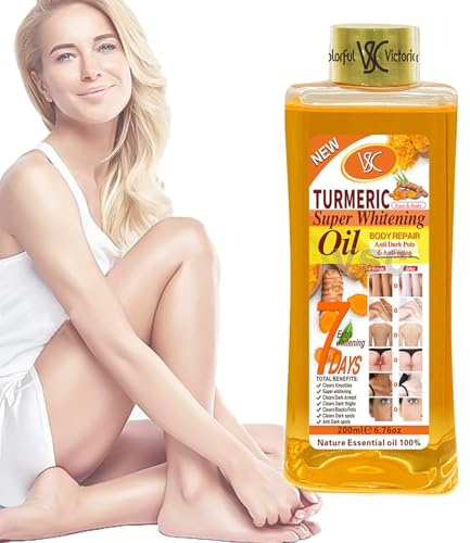 200ml aceite esencial de cúrcuma, aceite corporal 7 días, hidratante, aceite corporal, aceite corporal de cúrcuma, hidratante vitamina C, cuidado corporal piel nutritiva 2 (4)