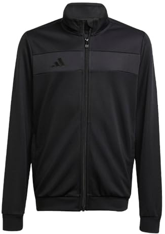 adidas Unisex-Kids Tiro 25 Essentials Training Jacket, Black, Large