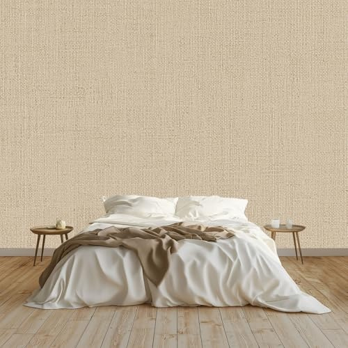 3D Effect Photo Wallpaper Minimalism Elegant Texture, Panoramic Custom Light Gray Photo Wallpaper Wall Mural - Poster Decoration for Bedroom Living Room Corridor 118 x 83 inch (W x H)