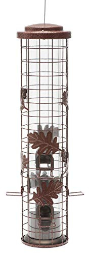 Perky-Pet Squirrel-Be-Gone Cylinder Wild Bird Feeder