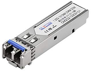 1000Base-LX 1,25 G SFP Transceiver mit 1310 nm Dual-LC-Anschluss, 20 km Single Mode DDM für Cisco Meraki Ubiquiti Mikrotik D-Link Supermicro Netgear