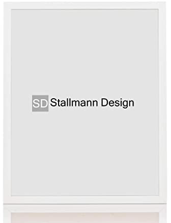 Stallmann Design Bilderrahmen 'Galeria53' | Größe: 60x84cm | Farbe: Weiß | 20mm schmale Rahmenleiste