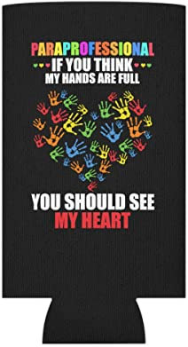 Funda enfriadora para latas de cerveza, tutor, profesor, asistente, entrenador, amante, divertido, mentor, conferencias, tutoría, entusiasta, lata delgada