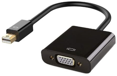RIKYJIC Adaptador Mini DP macho a VGA hembra con cable de 0,15 metros