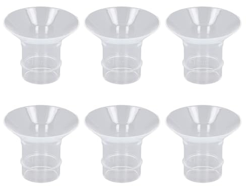 Inserto per capezzoli 24mm – Set 6 pezzi in silicone liquido BPA + compatibile con protezioni petto, comfort ottimale per mamme che allattano (21 mm)