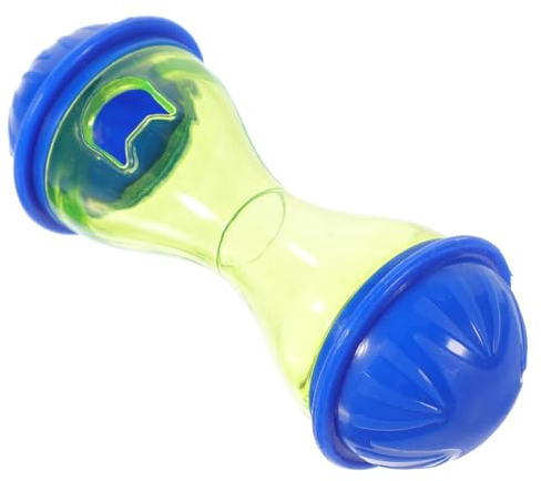 UKCOCO 2 pièces Distributeur de Friandises pour de Jouets Interactifs Os Distribution de Nourriture Amusante pour et Cobayes Durable et Adapté Aux Animaux de Petite et Moyenne