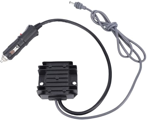 Phefop Satellit Step Up Power Adapter Cigarr Tändare Plug 16AWG Nätsladd Converter Bil RV Båtsläp
