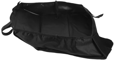 FOYTOKI Bolsa de Red Organizadora para Cochecito, Organizador Portátil para Carrito de Ñiño Gran Capacidad, Bolsa de Almacenamiento Inferior para Pañales y Accesorios, Uso Práctico en
