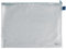 VELOFLEX 2703000 - Reißverschlusstasche DIN A3, Reißverschlussbeutel, Dokumententasche, PVC, gewebeverstärkt, transparent, 1 Stück
