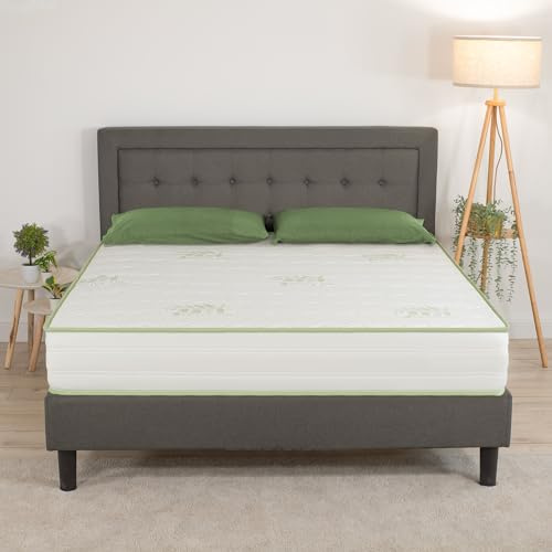 Sleephome Materasso Memory + Molle Insacchettate 24 cm Matrimoniale 160x190 Latino | 100% Made in Italy | Dispositivo Medico Ortopedico Ergonomico | Anallergico e Antibatterico | Antiacaro