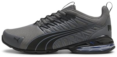 Puma Mens Voltaic Evo Cross Trainer, Cool Dark Gray-Puma Mens Black-Cool Cobalt, 8.5