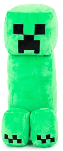 Jay Franco Minecraft Creeper Kuschelkissen mit Füllung – 50 cm weiche Plüschfigur