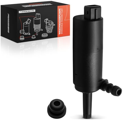 Frankberg Scheibenwaschpumpe Waschwasserpumpe Scheibenreinigung Vorne 2-Polig Kompatibel mit i30 GD Sorento I JC Santa Fé I SM XC90 I 275 iX55 Grandeur TG Replace# 985103F200