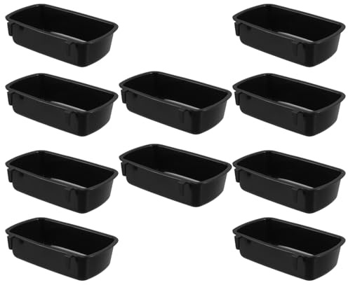 BESPORTBLE 10 pezzi di ciotole per cibo per ratti: ciotola sospesa per animali domestici - supporto per cibo per uccelli e pappagalli - ciotola per acqua in plastica per piccoli animali - forniture
