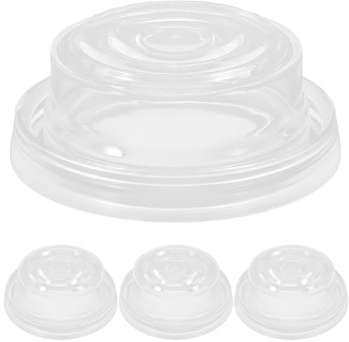 UKCOCO Accessori da Silicone in Pezzi per 4 Leggeri e Tiralatte Facili Usare Forniture per Allattamento Sottovuoto Centri di Confinamento e Uso Domestico