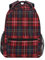 Vintage Rotes Tartan Plaid Rucksack Schulter Bookbag Kinderrucksack Teen Jungen Mädchen Büchertasche Laptop Rucksäcke