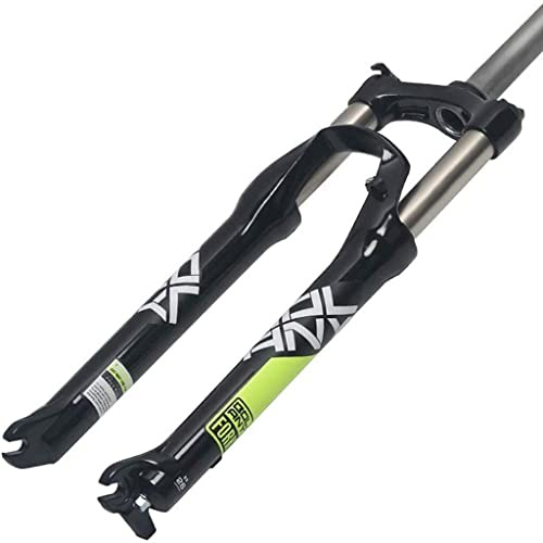 STRTG 26/27,5 / 29Er MTB Todo Aleación De Aluminio Suspensión Mecánica Resorte Horquilla Suspensión Amortiguación para Accesorios De Bicicleta C,27.5inch