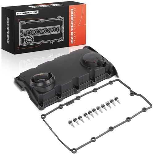 Frankberg Tapa de culata Tapa de válvulas Diesel Compatible con A6 4F2 2.0L A4 Avant 8ED 2.0L A6 Avant 4F5 2.0L A4 8EC 2.0L Replace# 03G103469B